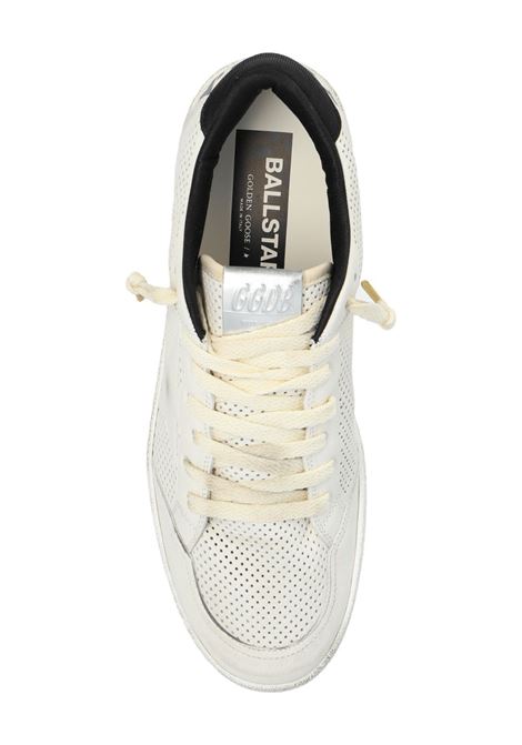 Sneakers ballstar in bianco e nero Golden goose - uomo GOLDEN GOOSE | GMF00717F00601310283